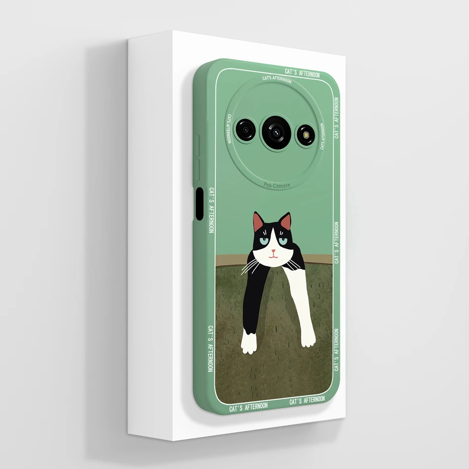 Panda Design Full Coverage Shockproof Liquid Silicone Bumper Case - Soft & Smooth Back Cover