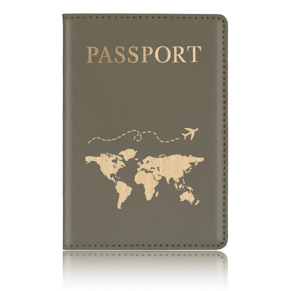 Customized Name PU Leather Suitcase Luggage Tag For Portable Travel Aircraft Luggage Boarding Checked Leather Tag Card Holder