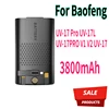 Walkie Talkie UV-17 Pro Li-ion Battery 3800mAh BL-17UV Battery Type C For Boafeng UV-17L UV-17PRO V1 V2 UV-17 Plus Radio 1