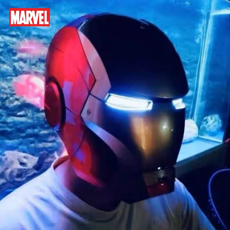 Marvel Avengers Casque Iron Man Cosplay, Masque Ironman LED