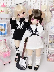 New Arrival BJD Doll Clothes For 1/4 MSD MDD Doll Accessories Sweet Top Socks Doll Dress Up Gift Diy Clothes(Excluding Doll)