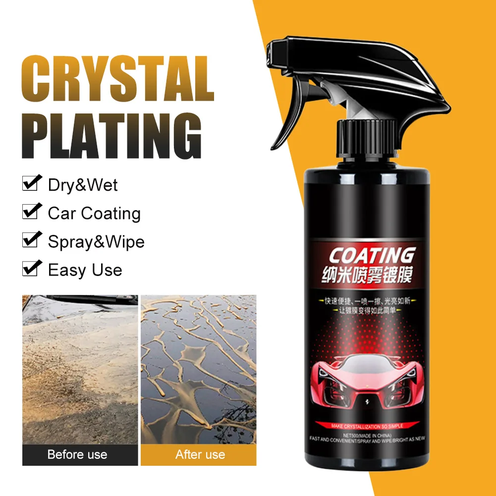 High Protection Car Coating Spray Car Nano Crystal Plating Agent Easy to  Use Car Beauty Protection and Maintenance Tools - AliExpress