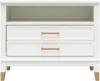 Westerleigh Wide Nightstand, White 2