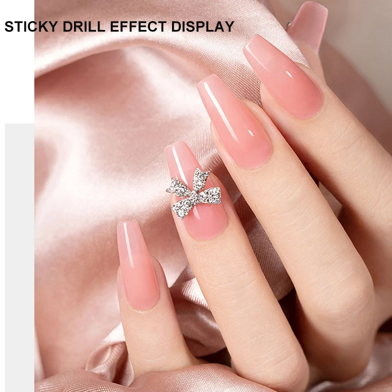 5 IN 1 Japanese Hard Top Coat 15ml Reinforce Gel Nail No Wipe Top Gel Efficient Function Adhesive Water Nail Art Gel DIY Design 6