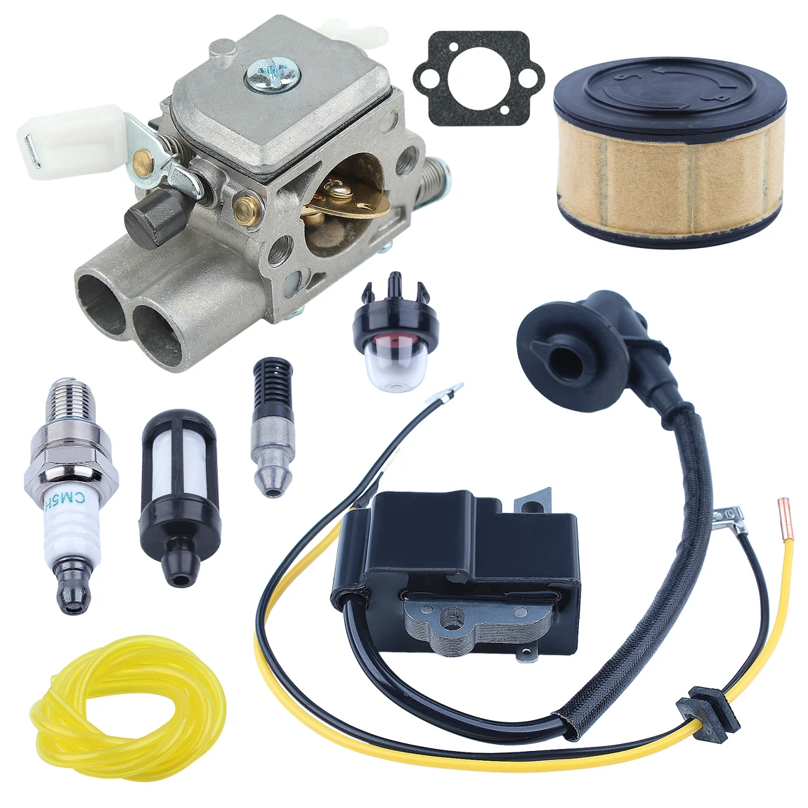 Carburetor-Ignition-Coil-For-Stihl-MS251-MS-251-Air-Fuel-Oil-Filter ...