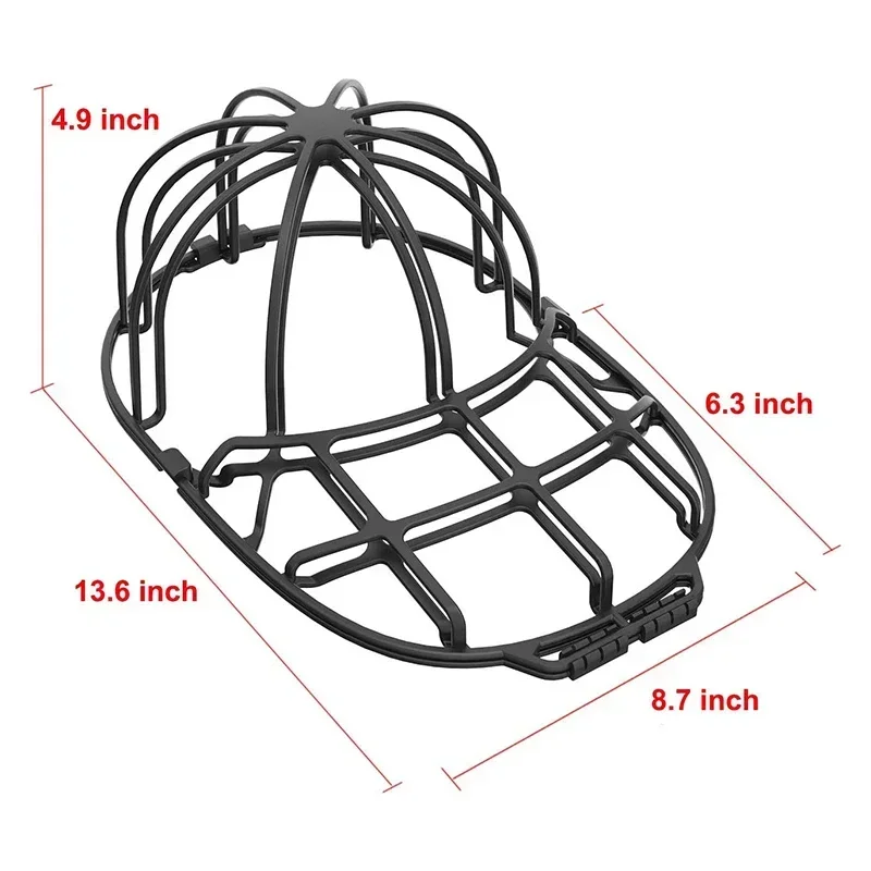Adult/Kid's Hat Dryer Frame Washing Cage Hat Cleaners Shaper Protector Storage Racks Hat Washer Baseball Cap Washer Fit