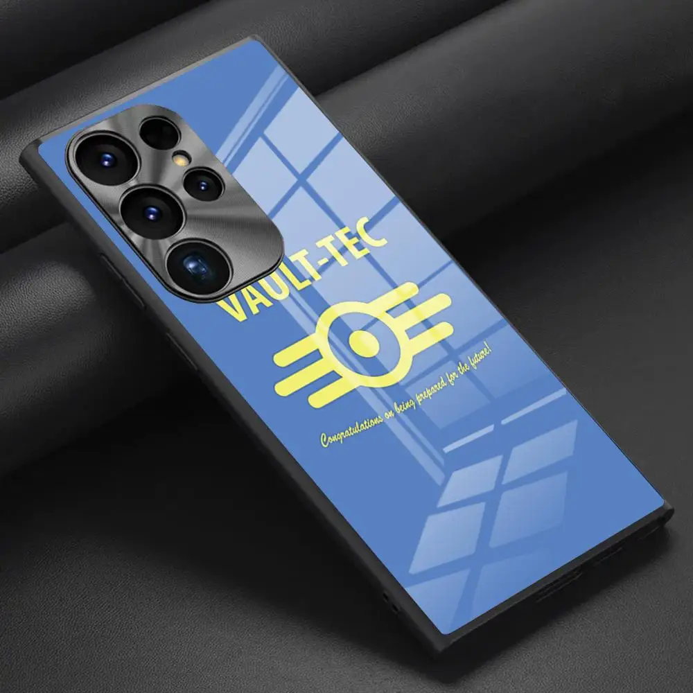 Premium Fallout-Themed Glass Phone Case with Enhanced Durability