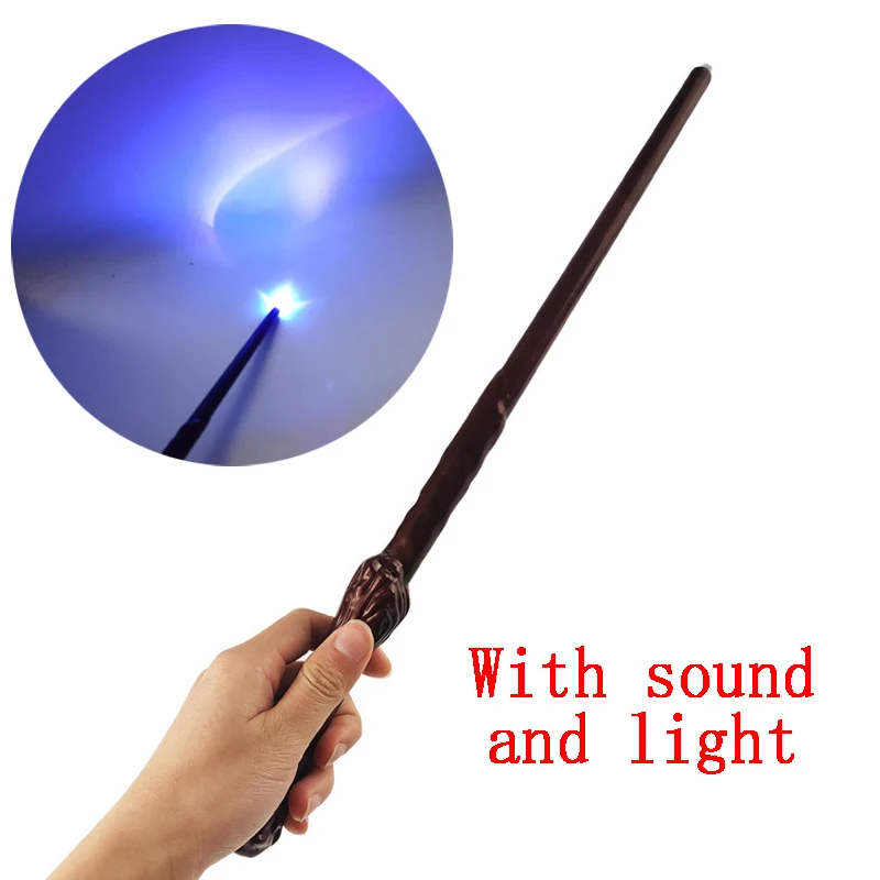 Children Toys Magic Wands with Sound Light Stage Props Cosplay Kids Boys Girls Birthday Gifts Pretend Play Wizard Cane TMZ Childrens Toys Cosplay Toys