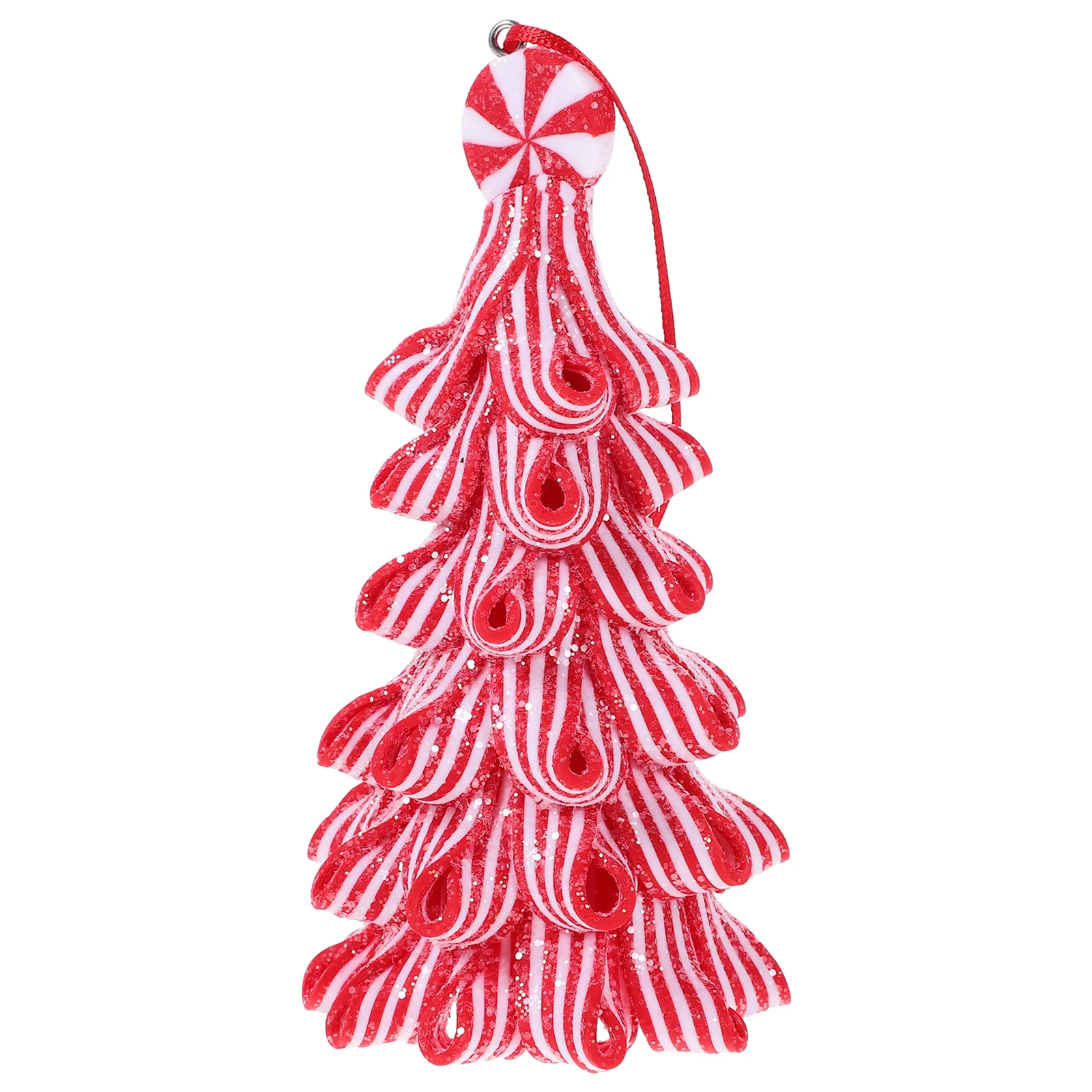 

Festival Artware Candy Christmas Tree Desktop Model Tabletop Xmas Scene Layout Prop Candy Pendant Home Desktop Decor Accessories