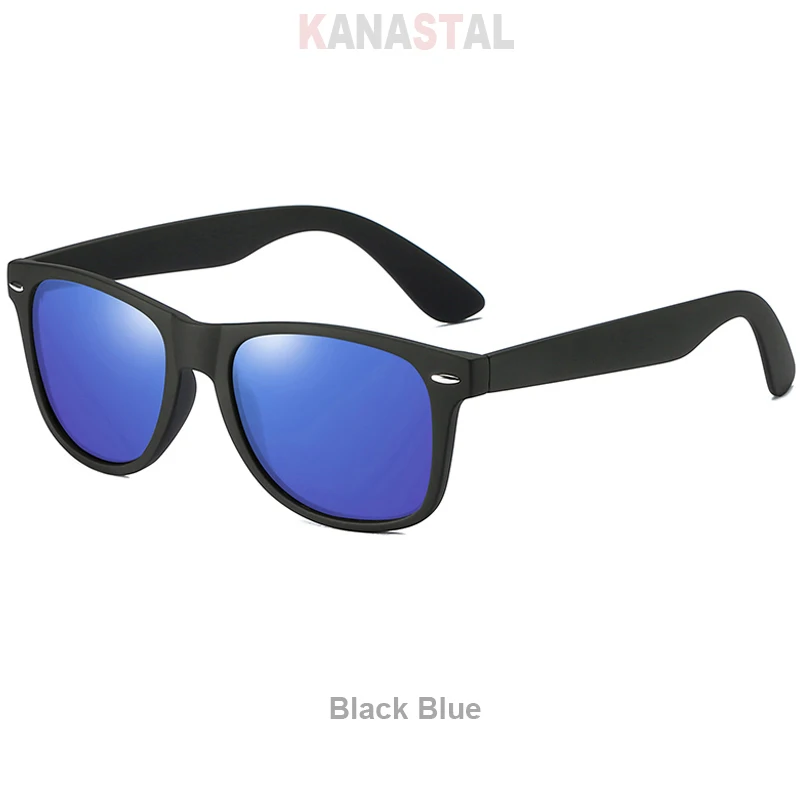LJCZKA Retrò Oversize Quadrati Occhiali da Sole per donna Uomo Moda Rettangolari Flat Top Occhiali da Vista anni '90 Protezione UV400 (Leopardo Blu