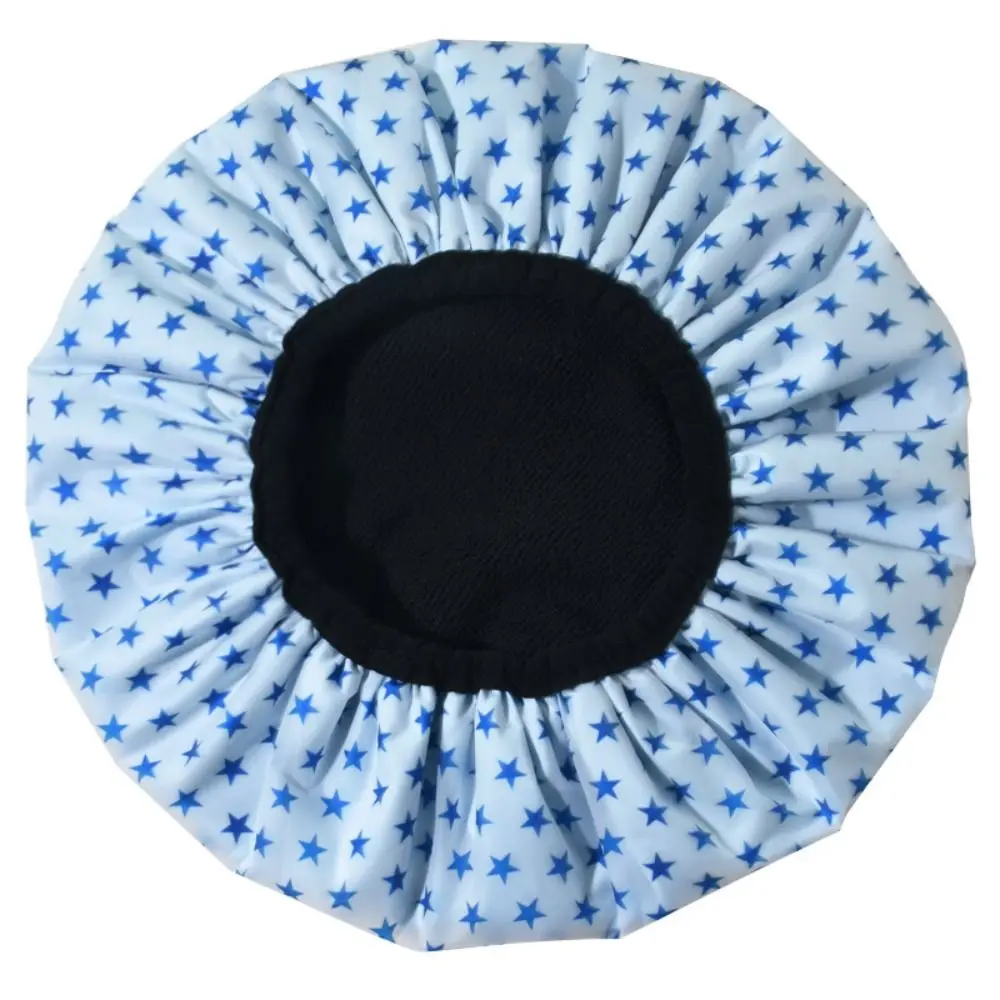 트리플 레이어 여성 목욕 샤워 액세서리 욕실 제품 EVA 외부 보닛 목욕 헤어 캡 샤워 캡 헤어 비니