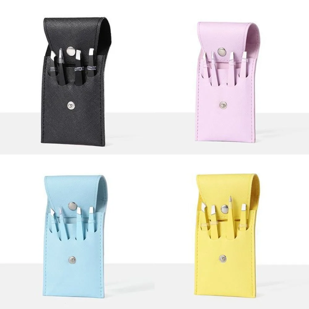 

4/6 шт., щипцы для бровей из нержавеющей стали