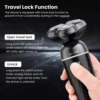 Sejoy Electric Shaver Razor For Men Rotary Wet Dry Rechargeable Cordless  High Quality 3D Floating Cutter Head 6
