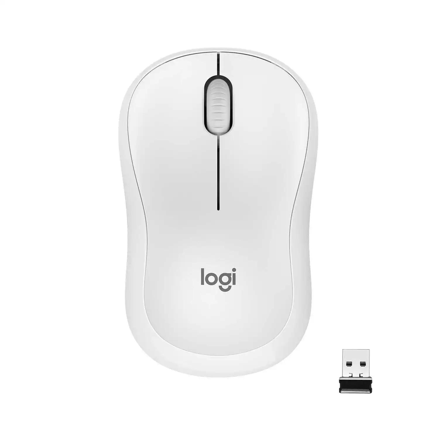 Мышь Logitech беспроводная M220 Silent Offwhite |