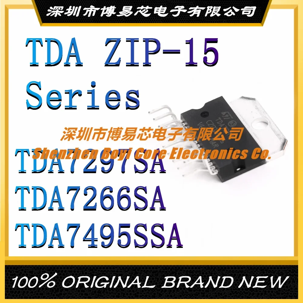 TDA7266SA TDA7297SA TDA7495SSA ZIP-15 Brand new original genuine power amplifier, audio amplifier IC chip lm311p dip 8 analog comparators diff comparator voltage comparator amplifier ics brand new original