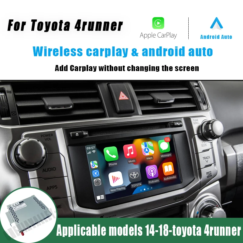   Apple Carplay   ȵ̵ ڵ ڴ TOYOTA 4Runner 2014-2018 ڵ ڴ  ̷ ̼ Ƽ̵
