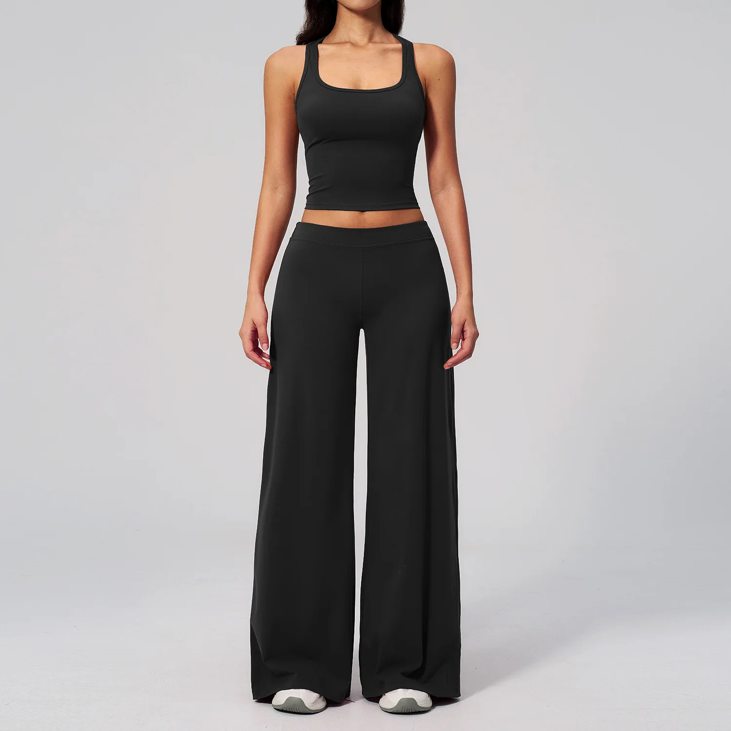 Yoga Sport Outfit For Woman Fitness Women's Two Pieces Pant Sets Suits Tracksuit Sportswear Woman Gym Yoga Workout Clothes 4