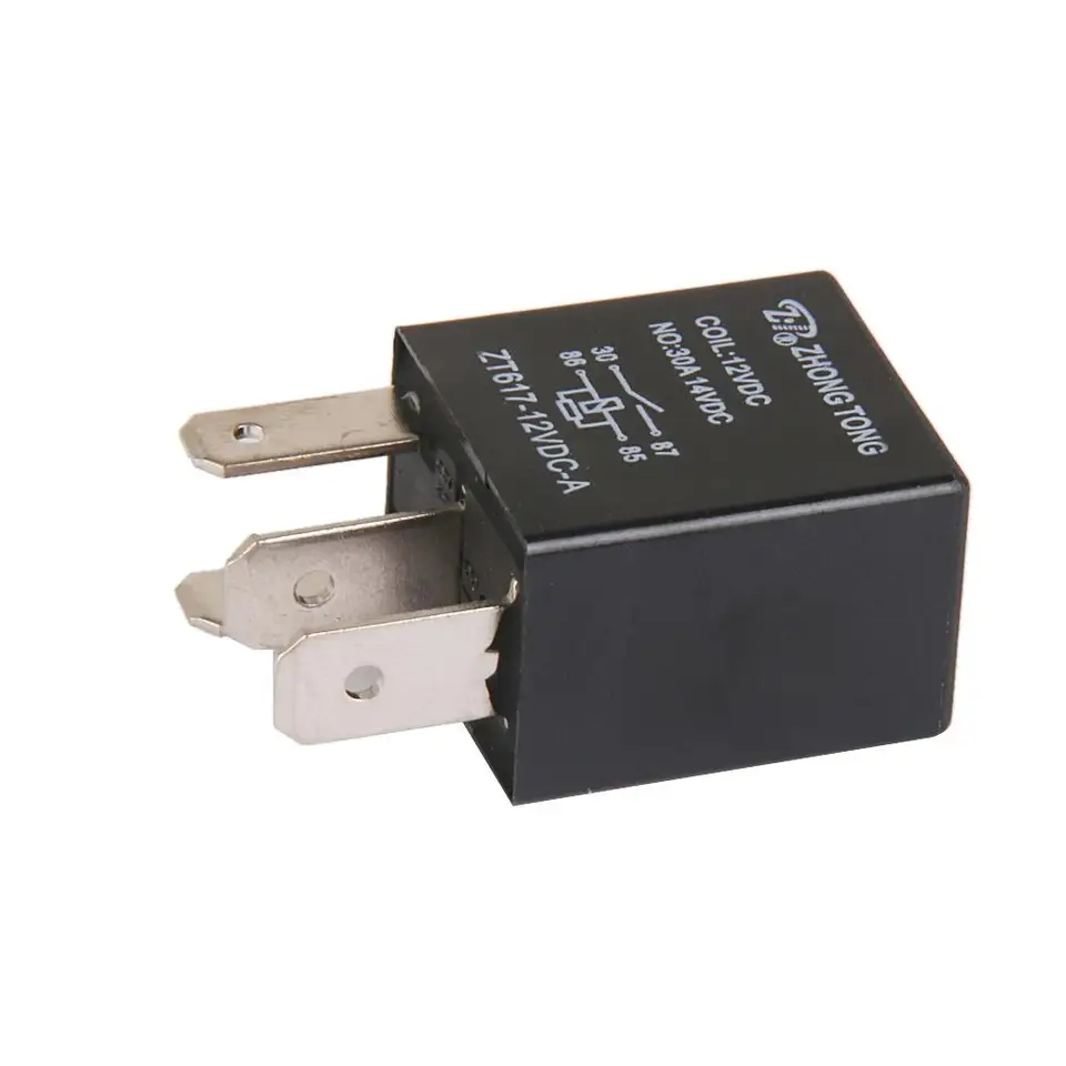 5 PZ Auto Auto Automobile Relè 12V Relè 5 Pin con Base Presa/Cavi
