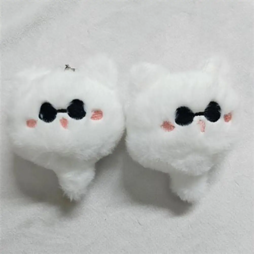 Long Tail Cat Necklace Cute Anime Kitten Plush Doll Keychain Pendant Soft Stuffed Toy Backpack Decoration Gift for Kids Fans 1 400 scale model singapore airlines airbus a380 diecast alloy ew4388011 aircraft collection display decoration for adult fans