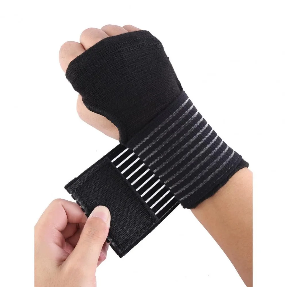 

1 Pair Breathable Wrist Guard Durable Elastic Fitness Wrist Bandage Professional Compression Wristband