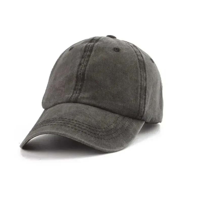Four Seasons Sunscreen Denim Baseball Hat Korean Version Sunhat Simple Fashion Cap baseball cap baseball hats baseball caps sun cap