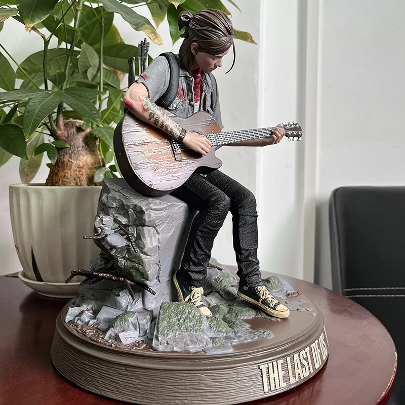 New The Last Of Us Part 2 Figure Ellie With Guitar 30cm Pvc Statue  Collector Edition Figurine Model Toys Decoration Ornaments Gi - AliExpress