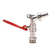 Garden Hose Faucet With Lock Water Tank Connector Replacement Tools 1/2 Inch Brass Wire Water Tap Lockable Faucet 4