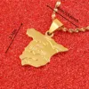Spain Map Pendant Chain For Women Jewelry Love ESPAGNE Country Spanish 2