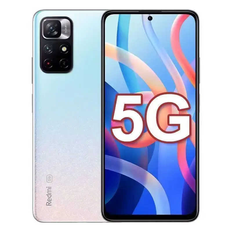 Global ROM Xiaomi Redmi Note 11 5000mAh 18W Charge 50MP Triple Camera 6.5'' 90Hz Display MTK HelioG88 Octa Core 4G/5G Smartphone