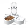 1pc Automatic Drinking Love Pet Bowl Moisture-proof Cat Bowl Dog Basin Dual-use Multi-functional Drinking And Feeding 2