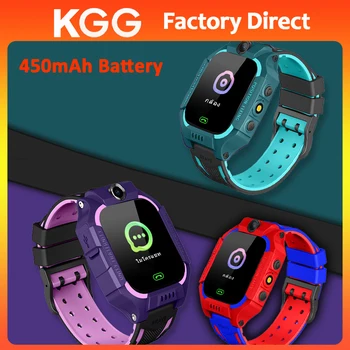 카메라 SOS 어린이 스마트 워치 전화 게임 LBS 위치, Q19 2G, 아기 소년 소녀 선물용 스마트 폰 시계