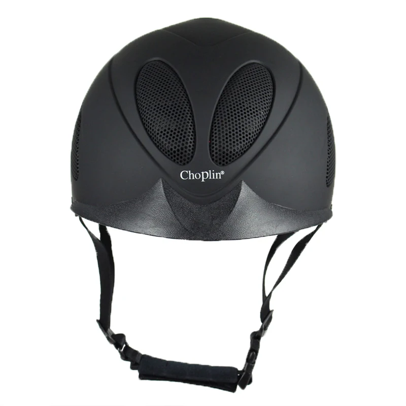 Professional Equestrian Horse Riding Helmet Black Half Cover Safety Caps Riding Racing Equipment For Men Women And Children