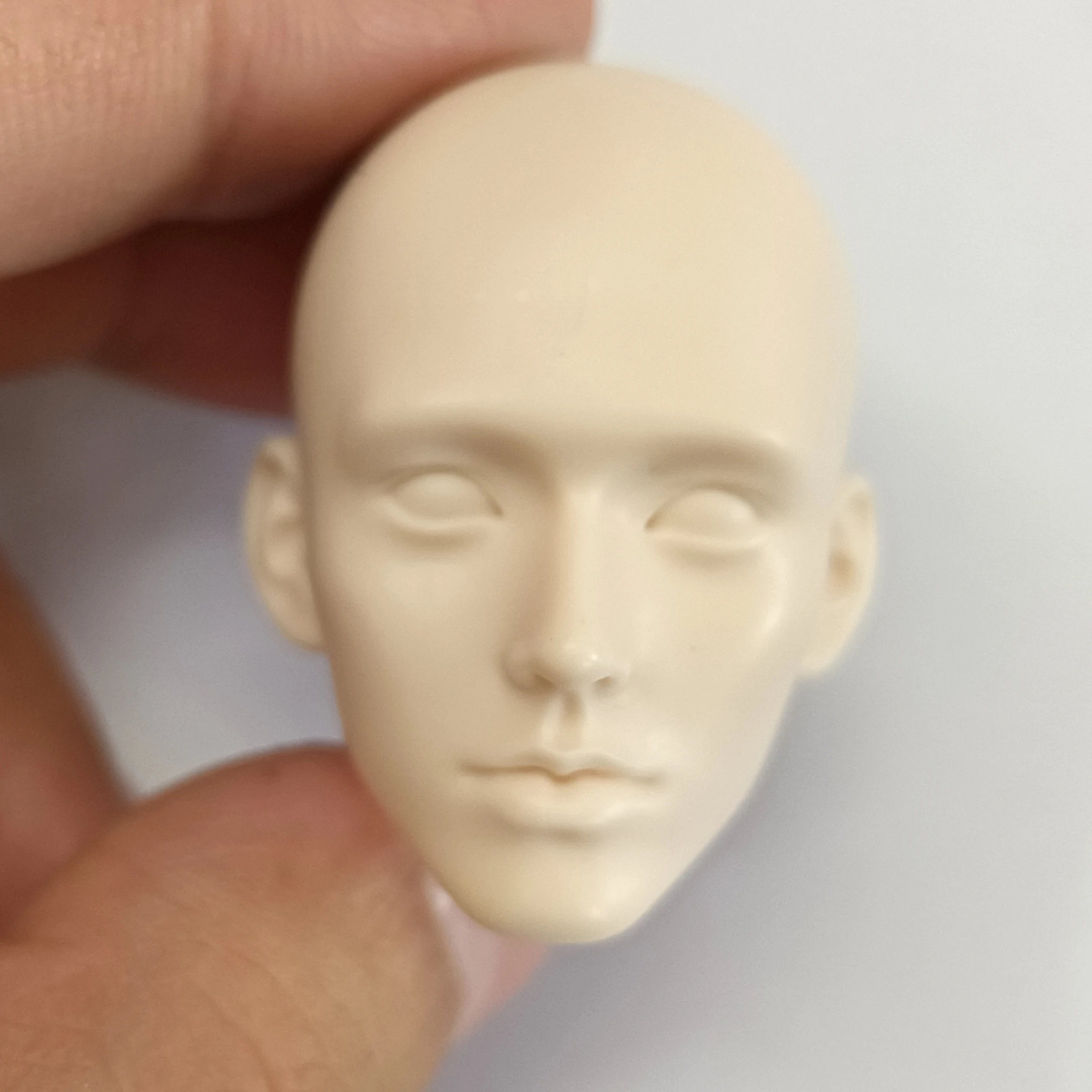 

1/6 Scale Famous Chinese Male Actor Simon Gongjun Unpainted Head Model BJD For 12''Figures DIY Accessories