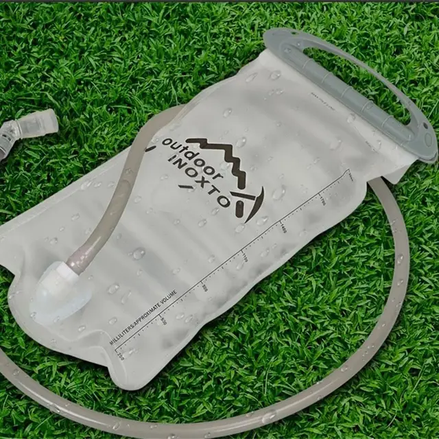 New 2L Sports Bladder Bicycle Hydration Water Bag Portable Straw Water Bag Foldable Cycling Hiking Backpack Small Sport Running 5