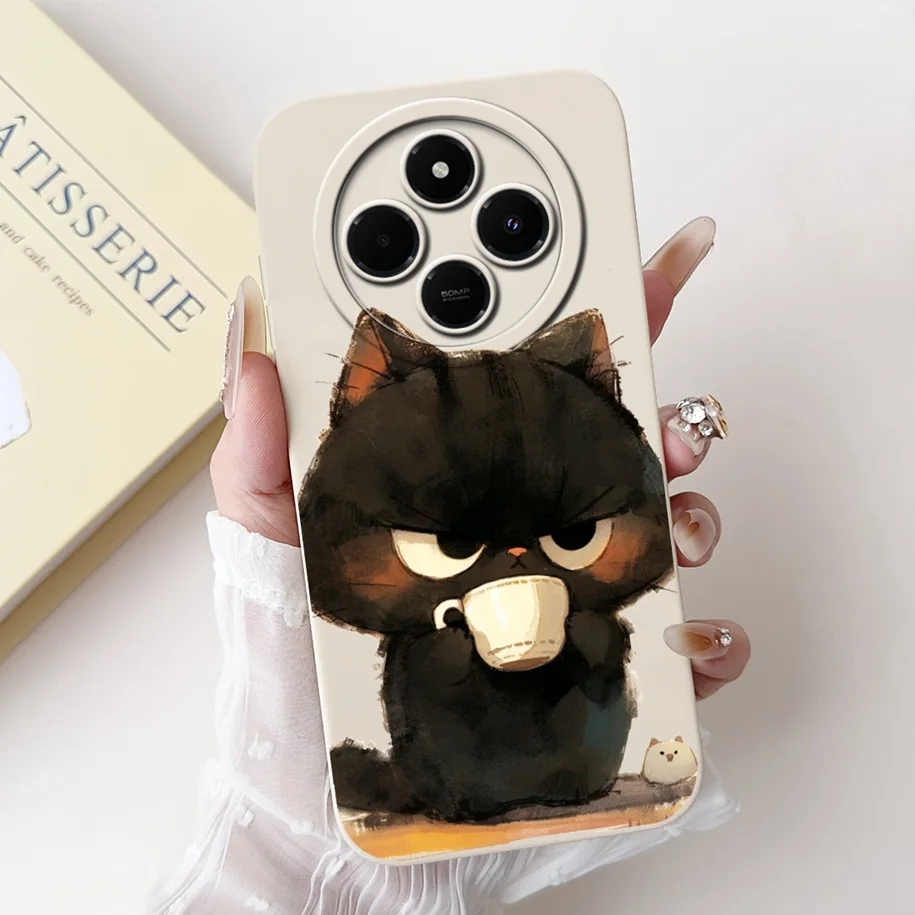 Cute Panda Rabbit Cartoon Soft Matte Silicone Back Cover Case