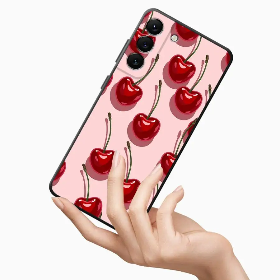 Cherry Pattern Phone Case – Stylish Protective Cover with Cherry Design