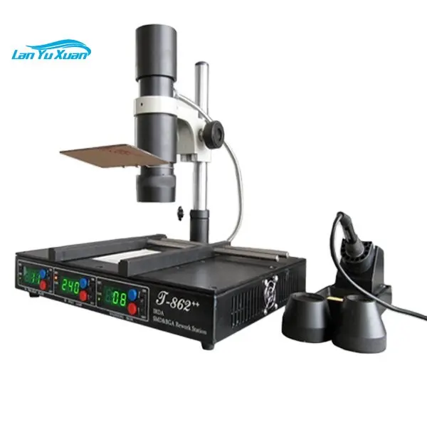 

T-862 Puhui Automatic Bga Irda Welder, Bga Rework Station Repair Bga Chips Machine, Soldering Station