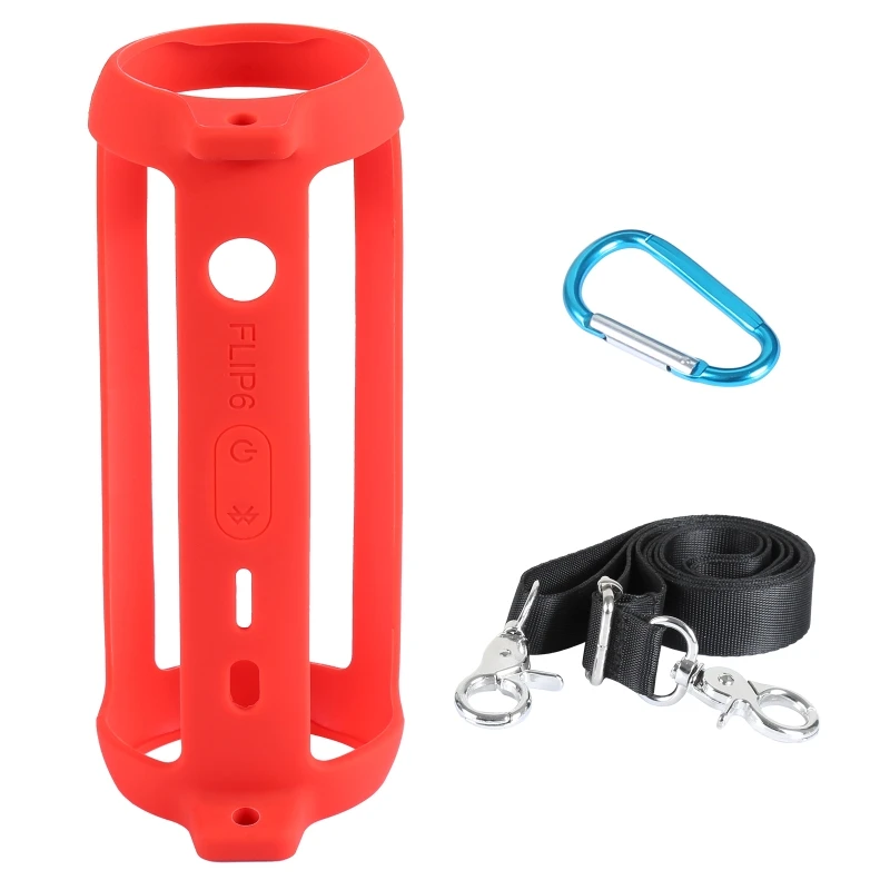 Silicone Protective Travel Cover with Shoulder Strap Hook