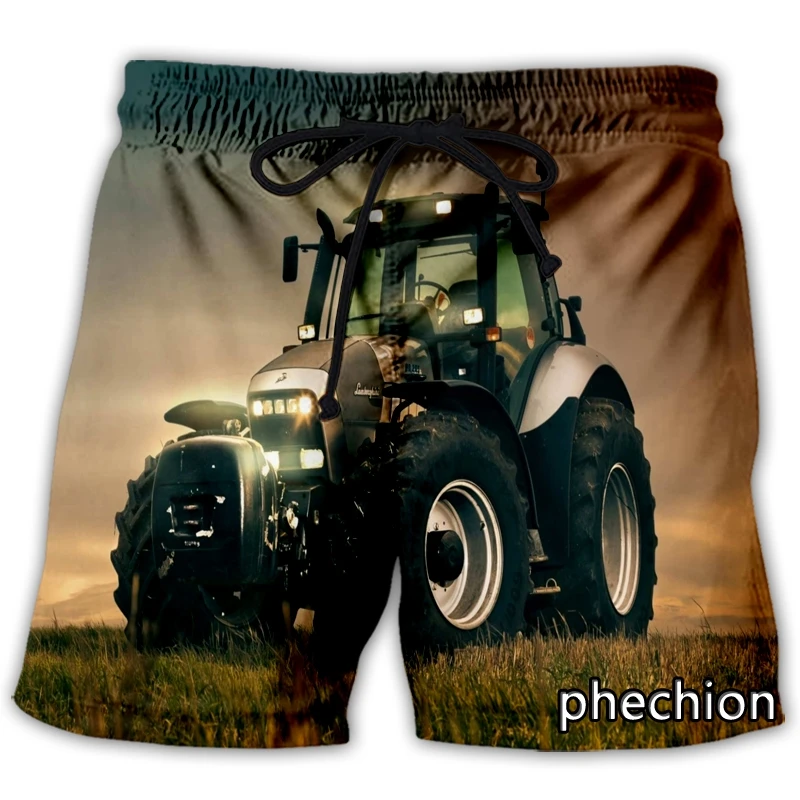 

Новые мужские/женские сельскохозяйственные шорты phechion с 3D принтом, повседневные шорты, модная уличная одежда, мужские свободные спортивные шорты A90