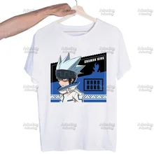 

Shaman King Men Hip Hop Streetwear Print T Shirt Harajuku Short Sleeve Fashion Casual T-Shirt Tops Tees
