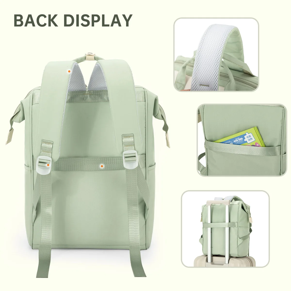 Schoolbags for Girls, College Students, High School Students, Burgundy Backpacks, Junior High School Students, Primary School St