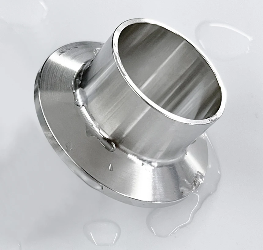 

19/25/32/38mm Pipe OD x 1.5" Tri Clamp 304 Stainless Steel Sanitary Weld Fitting for Home brew wine Ferrule OD 50.5mm