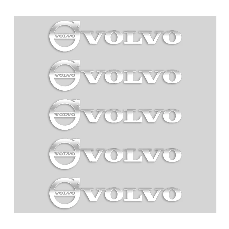 Autocollant Emblème Métal Pour Volvo - Couverture Logo Voiture Décorative | Pour XC60, S40, S60, S90, XC40, V60, V90... - 2