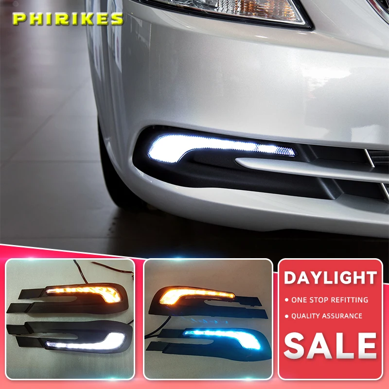 

Дневные фонари для Buick Excelle 2013-2015, белые, желтые, синие, 2 шт.