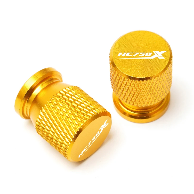 혼다 NC 750X NC750 X DCT 2014-2021 용 로고 포함, CNC 오토바이 액세서리, 휠 타이어 밸브 캡, 에어 포트 스템 커버