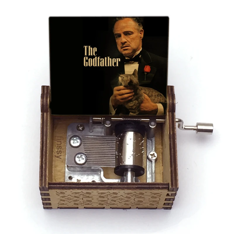 speak softly love Godfather music theme music box Caixa De Musica Musical Box Christmas Gift Drop Shopping large stock 2