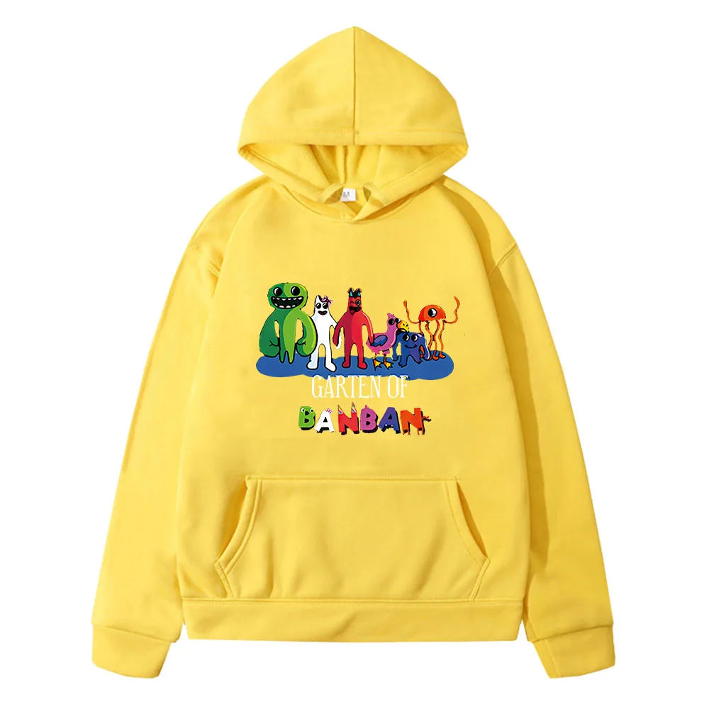 

Garten of Banban Jumbo Josh Monster kids Hoodies Long Sleeve Kawaii Cartoon Graphic Sweatshirts Boys Girls y2k sudadera hoodies
