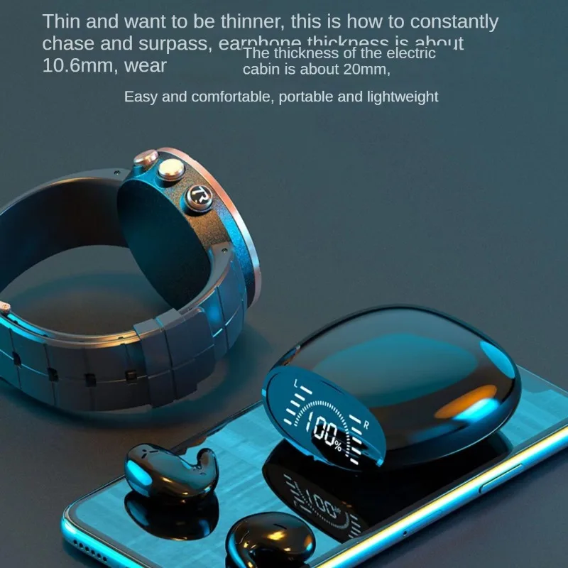 TWS MD528 Wireless Bluetooth Headphones V 5.3 HIFI Sports Riding Music Headsets Stereophonic Sound Air Pods Wireless Earbuds