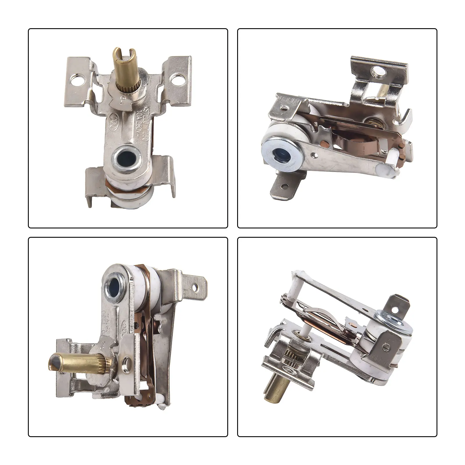 10A 16A Temperature Controller Switch Electric Oven Thermostat Oven Repair Parts Adjustable Temperature Control Switch Accessory