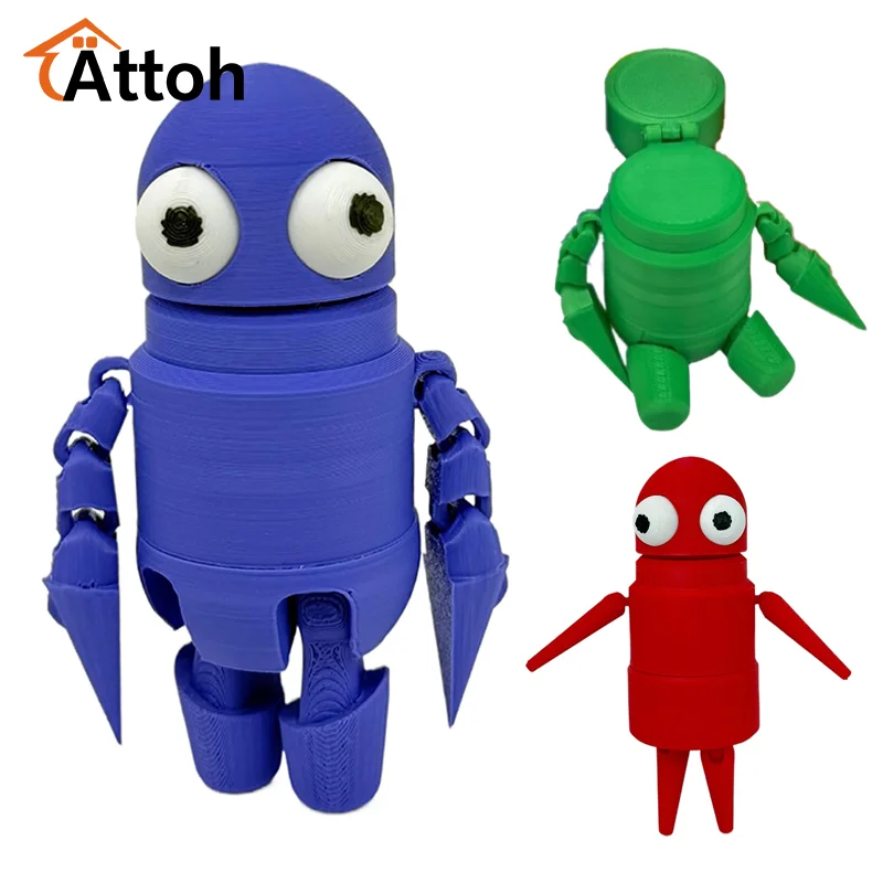 3D Printed R.E.P.O. Robot Colorful Monsters Horror Games Anime Figure REPO Gaming Peripherals Doll Figure Ornament Gift